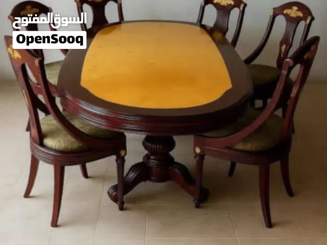 طاولة طعام ملكية خشب ماليزي درجة اولى