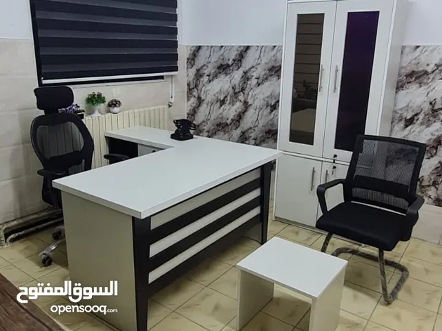 مكتب خشب لامينت 140*70 مع جانبية 80*40+طاولة وسط مع خزانة ملفات بسعر المصنع وأعلى كوالتي بالسوق