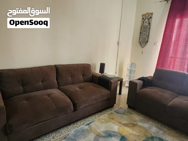 Sofa set (3 and 2 seater), Centre table with glass top and Dining Table with 6 chairs