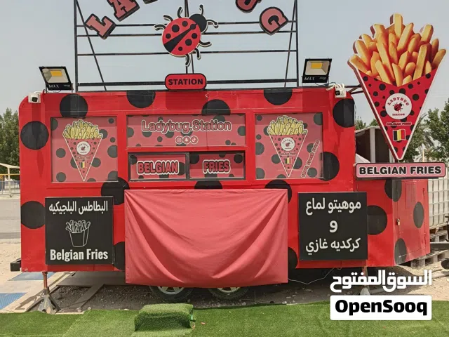 للبيع food truck  مع Generator 22kva