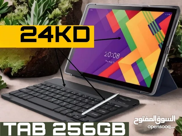 ايباد تابلت جديد كفاله سنه 8RAM 256GB مع كيبورد وقلم للبيع Tablet for sale