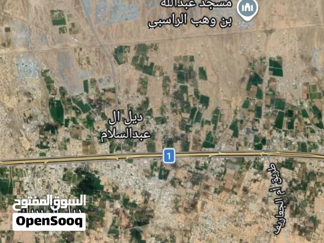 للبيع أرض فالمرفع و ديل السلام كورنر ولاية صحم