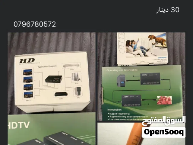 HDMI extender and splitter للبيع مع سلك ايثرنت