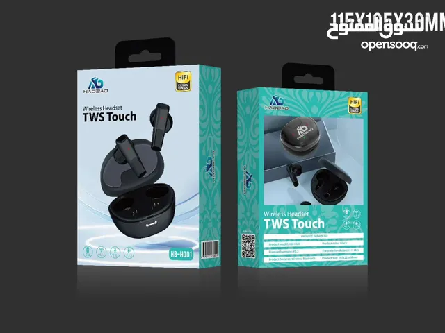 سماعة ايربودز  ماركة HAOBAo موديلTWS TOUCH HB Hoo1