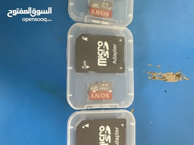 ذواكر sony الاصلي وجميع الاحجام 256 512 1024جيجا