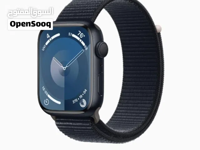 للبيع ساعة ابل جديده سلسلة 9مقاس45