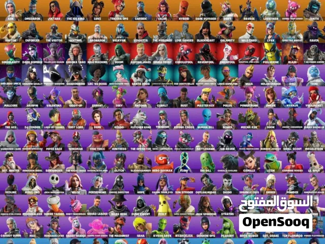 Fortnite Accounts and Characters for Sale in Al Ain