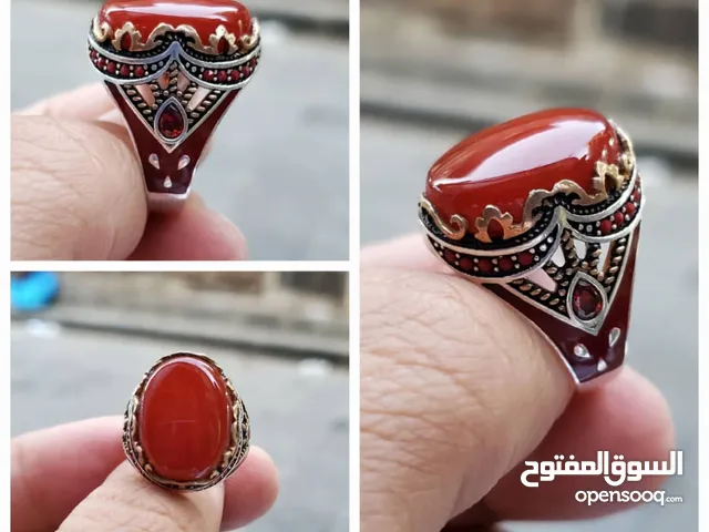 خواتم فضه وعقيق يمني