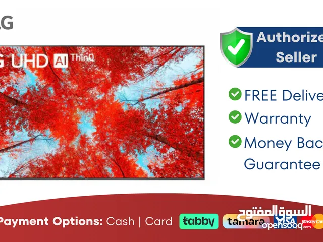 LG 75 inch Smart TV - 4K - New - Warranty - Free Delivery - 32 43 50 55 65 85
