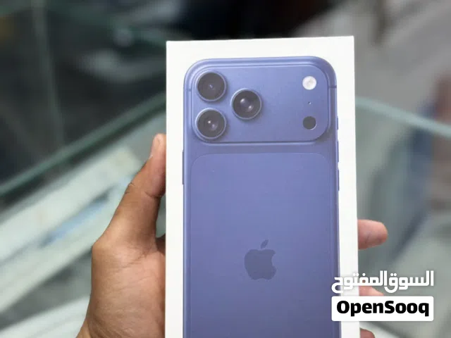 Iphone 17ProMax256Gb Arabic Version Blue Arabic verified version  one year Apple warranty