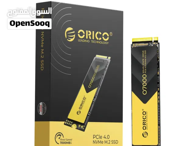 قرص تخزين ORICO O7000 NVMe SSD بسعة 512GB ORICO O7000 512GB NVMe M.2 SSD
