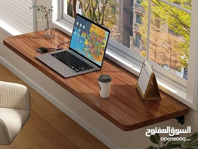 رف حائط تعليق متعدد الاستخدامات  للدراسة او الاكل او حتى للتحف وديكورات البيت