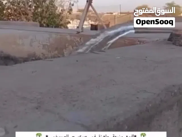مزرعه متكامله بها ماء عذب وجاهزه ومسوره