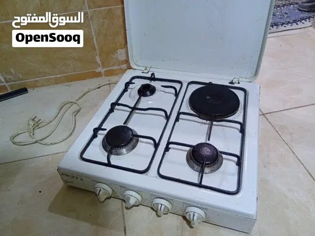 غاز 4 عيون وحده كهرباء و3 غاز