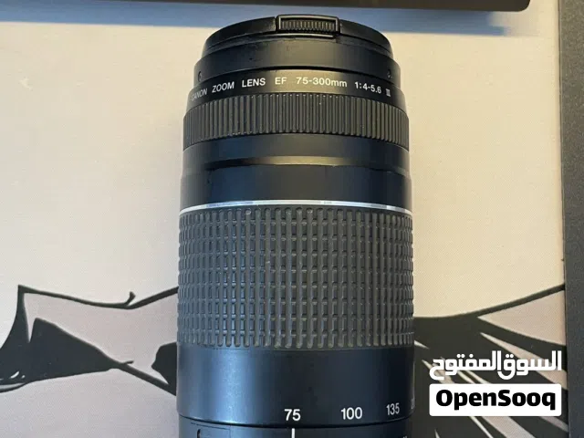 عدسة كانون زوم 75-300 mm