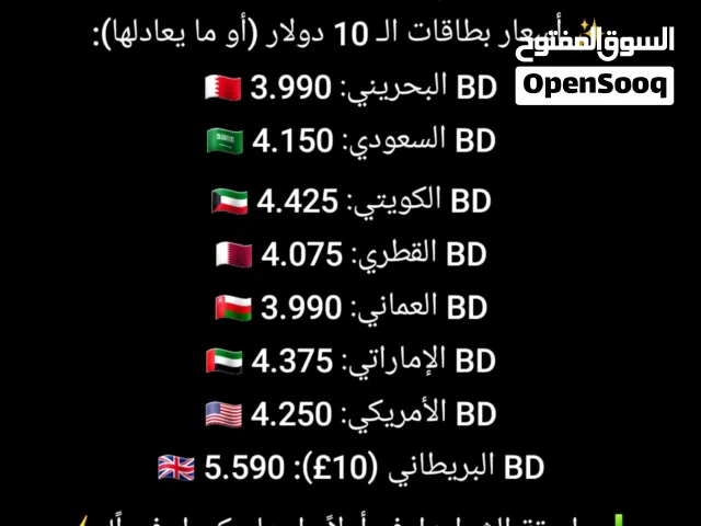 PlayStation gaming card for Sale in Manama