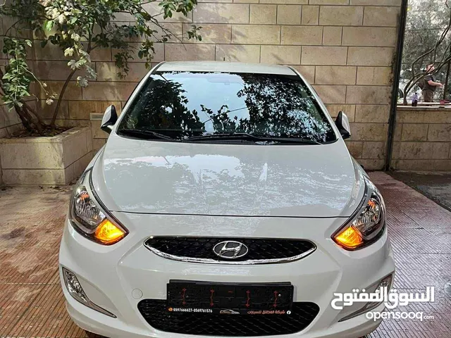 هونداي اكسنت موديل وترخيص 2019 رخصة فحص ممتاز دهان شركة باستثناء جناح امامي قير اتوماتيك متور 14