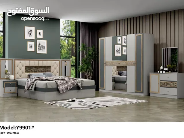 غرف نوم جديدة وحصريا 7 قطع مع دوشك طبي وتركيب ب 185 ريال فقط .