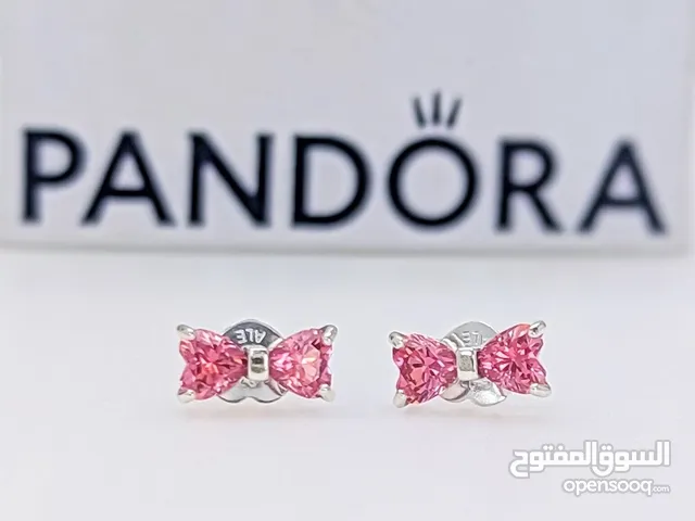 Pandora Pink Bow Earrings