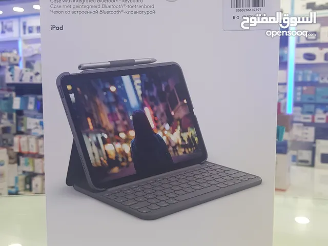 Logitech slim folio ipad 10th gen 10.9 inch case with integrated bluetooth Keyboard