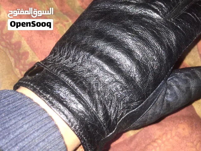 كفوف جلد طبيعي