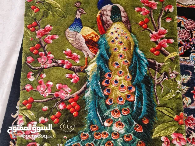 زربية يديوية بنقش الطاووس – جديدة للديكور على الحائط