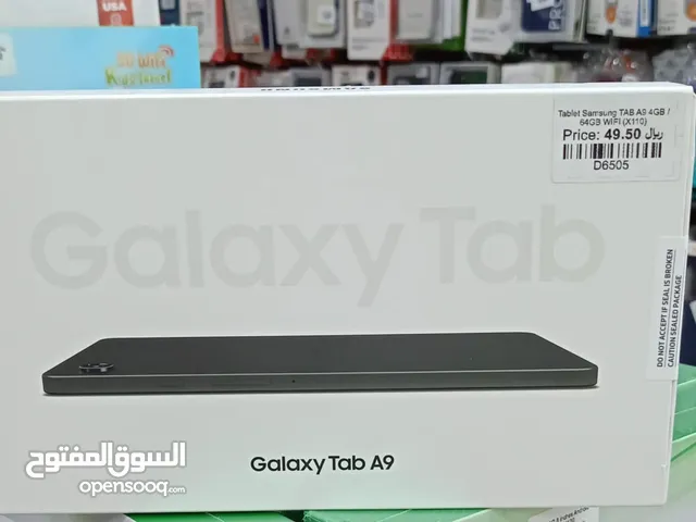 Samsung galaxy A9 Tablet 4GB ram 64 GB storage  Brand new
