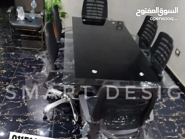 ترابيزة اجتماعات زجاج سيكوريت مقاس220×110 ميتينج روم/Meeting roomMeetingtableمتاح جميع المقاسات اثاث