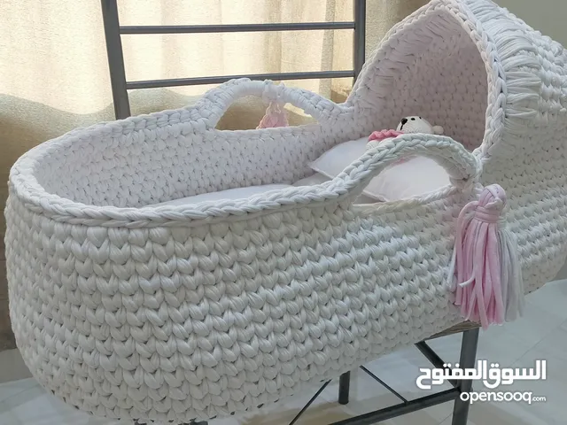 Selling New born Baby bassinet crochet
