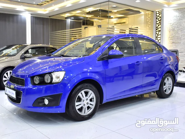 Chevrolet Sonic ( 2012 Model ) in Blue Color GCC Specs