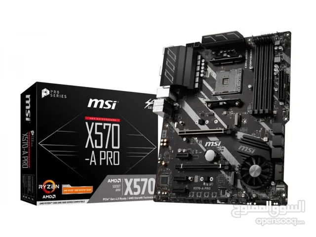 MSI X570-A PRO MOTHERBOARD