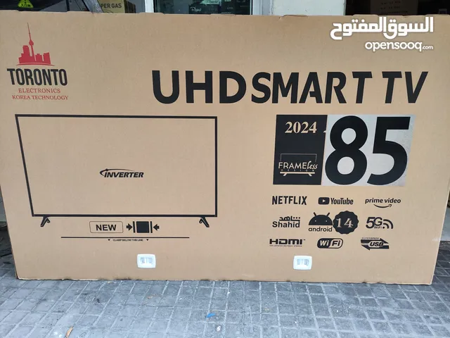 Tv 85 inch smart 4k original brand