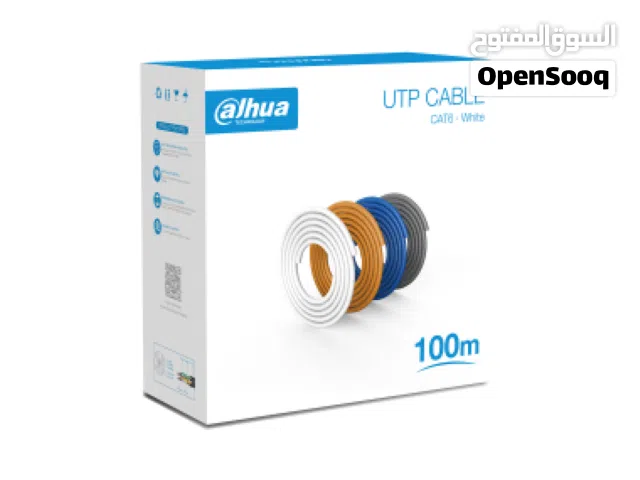 Dahua PFM920I-6UN-C-100 UTP CAT6 Cable 100M كيبل شبكة  بطول 100 متر