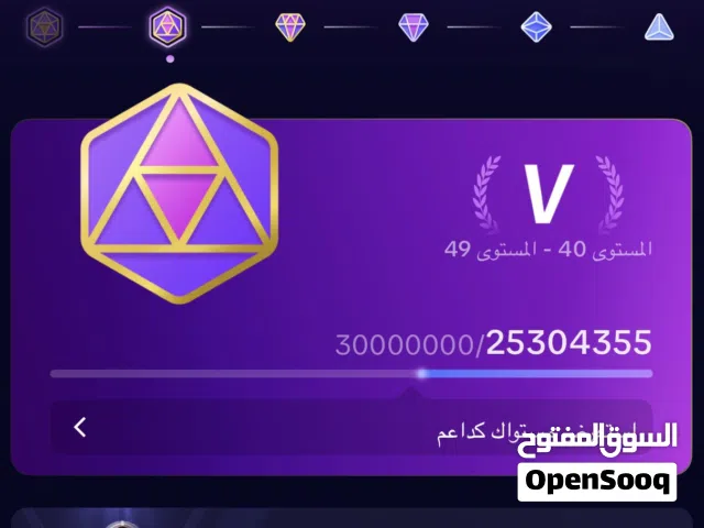 حساب تيك توك لفل 44