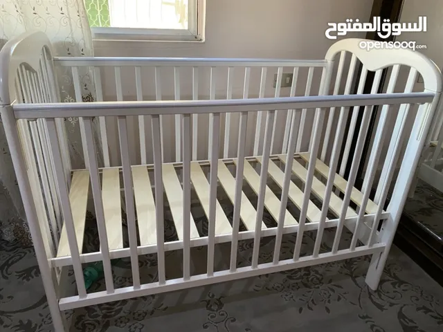 سرير اطفال خشب ماليزي
