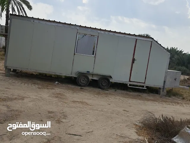 كرفان متحرك سكن عمال يتسع لي 14 عامل   A mobile caravan for workers housing that accommodates 14 wor
