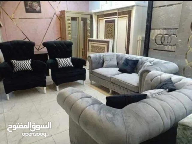 انتريه امريكي مودرن خشب زان وقماشه قطيفه