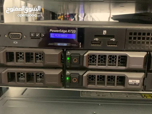 سيرفر مع كبينه ارتفاع37u الموديل: Dell PowerEdge R720