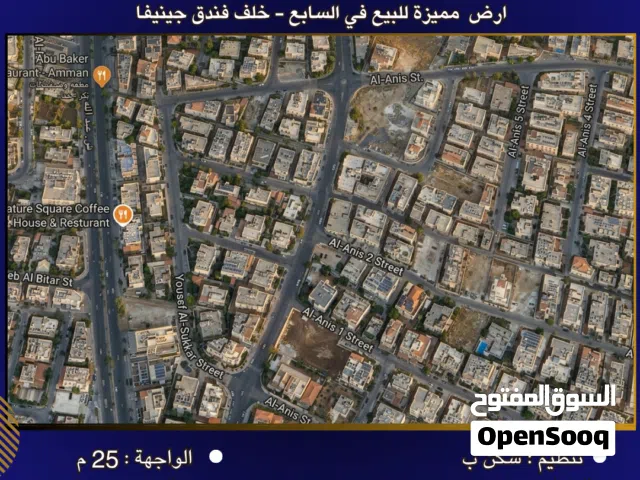 Residential Land for Sale in Amman Wadi El Seer