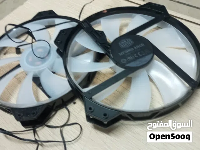Cooler Master MF200R ARGB مراوح بحالة ممتازة جدا للبيع