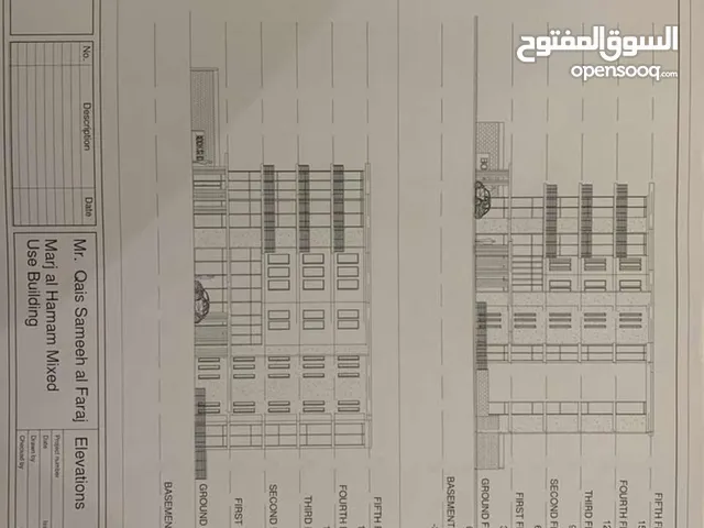 ارض تجارية للبيع  في منطقة مرج الحمام قرب دوار الجندي