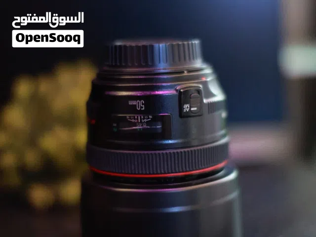 Canon 50 mm 1.2 L lens