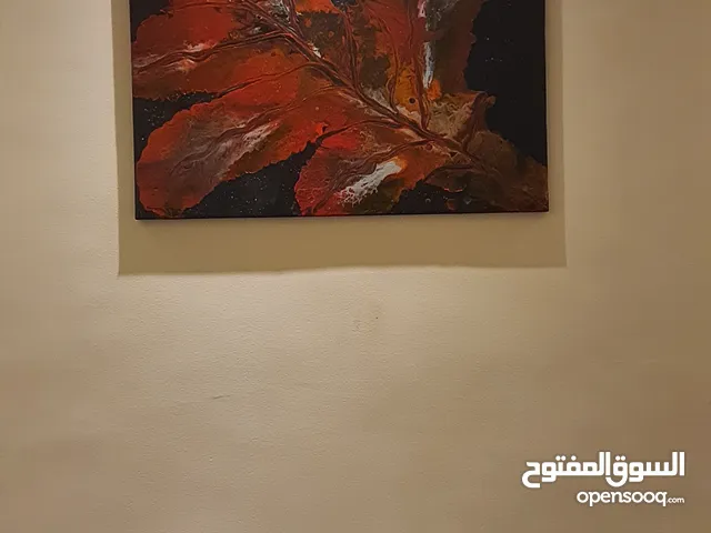 لوحة فنية كانفس مرسومه باليد