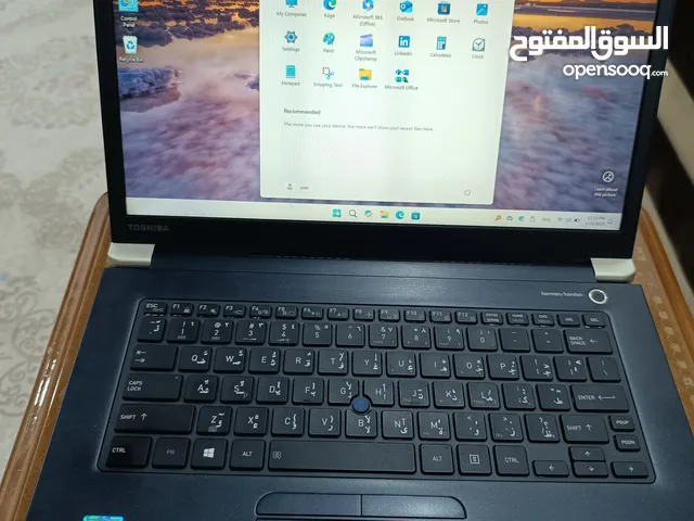 لابتوب توشيبا جيل ثامن رام 16 هارد 256 ssd
