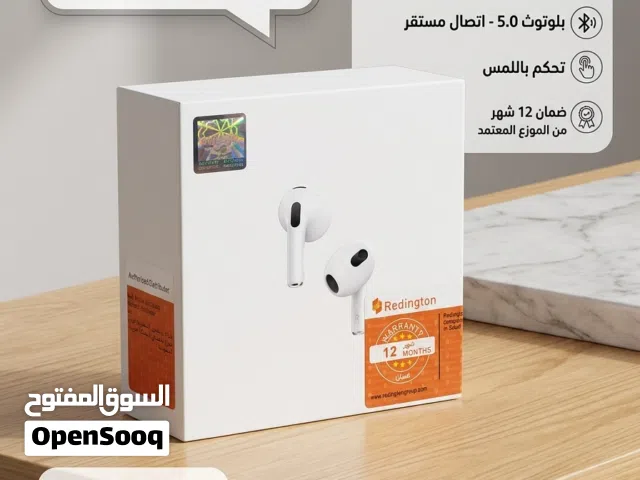 سماعات إيربودز 3 (هاي كوبي صنف أول) - مطابقة للأصلية بسعر 15.99 دينار فقط! مع ضمان 12 شهر