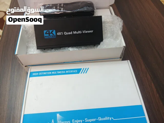 quad multi viewer قطعة تقسيم الشاشة 4x1