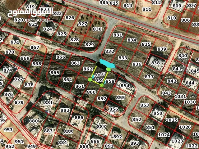 Residential Land for Sale in Amman Airport Road - Manaseer Gs