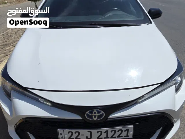 تويوتا كورولا2021. وارد الماني للبيع بدون حادث و سيارة عائلية رادار امامي و كشنات تدفئة