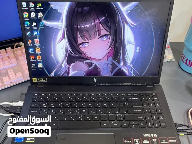 Acer Nitro ANV15-51 لابتوب للبيع وكاله قوي جداً