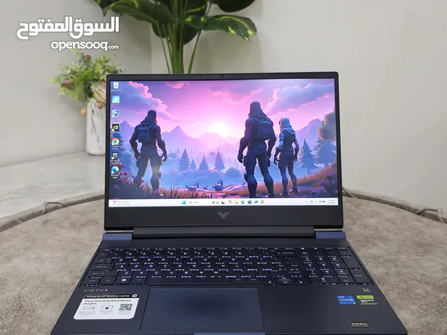 لابتوب جيمينج قوي gaming laptop hp victus لابتوب قوي للتصميم و المونتاج RTX 3050 6gb